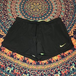 Black Nike shorts
